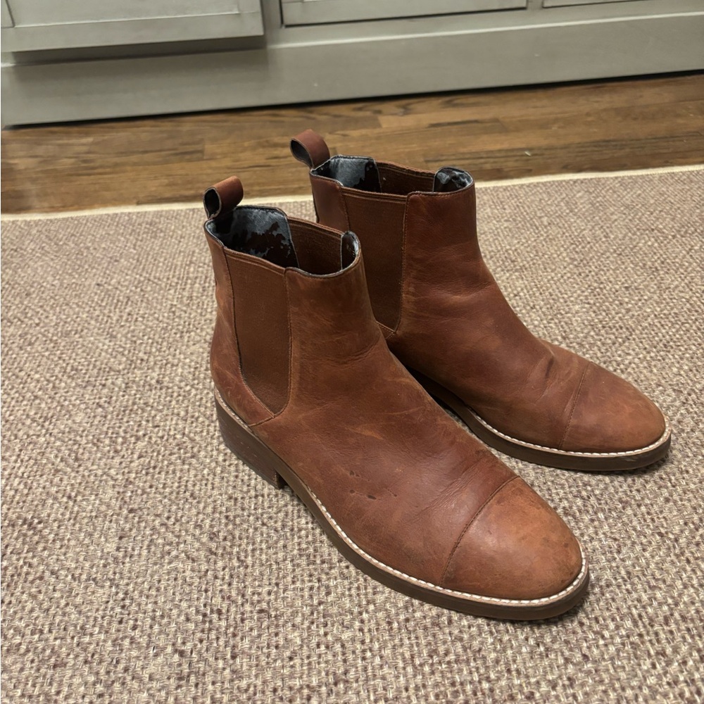 Women’s Brown Leather Ankle Boots